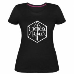 Женская премиум футболка Critical Role - PrintSalon