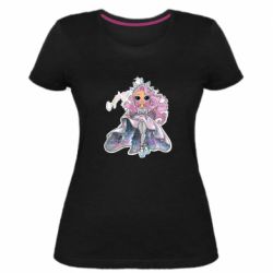 Женская премиум футболка Crystal star - PrintSalon