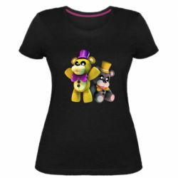 Жіноча преміум футболка Cute Freddy - PrintSalon