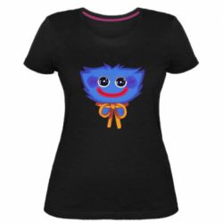 Жіноча преміум футболка Cute Huggy Wuggy - PrintSalon