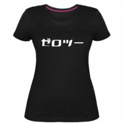 Женская премиум футболка Darling in the franxx 2 - PrintSalon