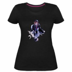 Женская премиум футболка Дазай и Чуя - PrintSalon