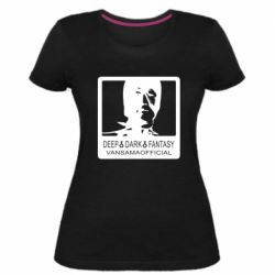 Женская премиум футболка DEEP DARK FANTASY - PrintSalon