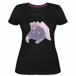 Женская премиум футболка Демон Ангела - PrintSalon