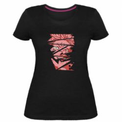 Женская премиум футболка Demon Yuji Itadori - PrintSalon