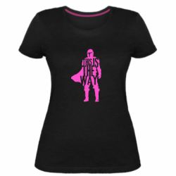 Жіноча преміум футболка Din Djarin This Is The Way - PrintSalon