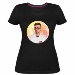 Женская премиум футболка Edison Portrait - PrintSalon