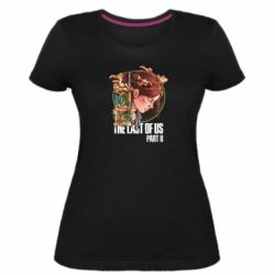 Женская премиум футболка Ellie The Last Of Us - PrintSalon