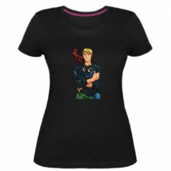 Женская премиум футболка Эйкити Онидзука - PrintSalon