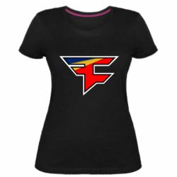 Женская премиум футболка FaZe Clan - PrintSalon