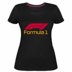 Жіноча преміум футболка Formula 1 Logo - PrintSalon