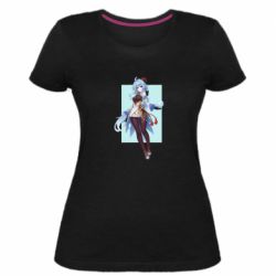 Жіноча преміум футболка Геншин Імпакт Гань Юй - PrintSalon