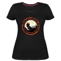 Жіноча преміум футболка Giant Creatures - PrintSalon