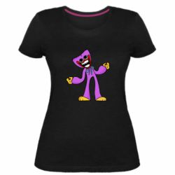 Жіноча преміум футболка Хаггі Ваггі Рожевий - PrintSalon