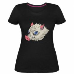 Женская премиум футболка Hashibira Inosuke - PrintSalon