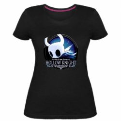 Женская премиум футболка hollow knight game - PrintSalon