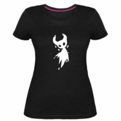 Жіноча преміум футболка Hollow Knight ghost - PrintSalon
