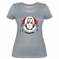 Жіноча преміум футболка Itachi Art - PrintSalon