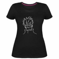 Женская премиум футболка Итадори Юджи - PrintSalon