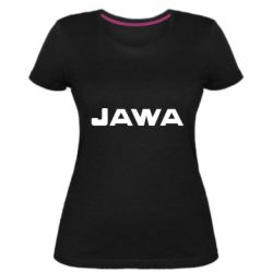 Женская премиум футболка JAWA - PrintSalon