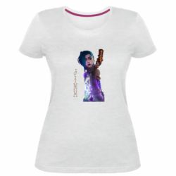 Женская премиум футболка Jinx Arcane - PrintSalon