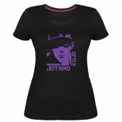 Женская премиум футболка Jotaro Kujo - PrintSalon