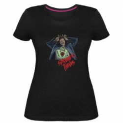 Женская премиум футболка Munson Art - PrintSalon