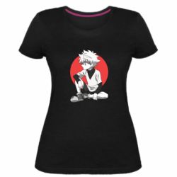 Женская премиум футболка Killua - PrintSalon