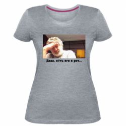 Женская премиум футболка Коломойский