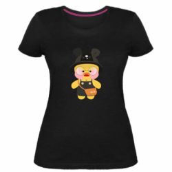 Женская премиум футболка Лалафанфан в панаме - PrintSalon