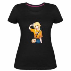 Жіноча преміум футболка Люмін - PrintSalon