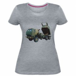 Женская премиум футболка M142 HIMARS - PrintSalon