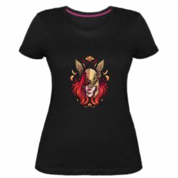 Жіноча преміум футболка Malenia art - PrintSalon