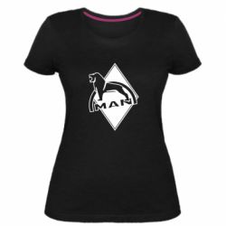 Женская премиум футболка Man Art - PrintSalon