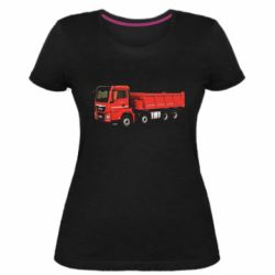 Женская премиум футболка Man TGS 41.440 - PrintSalon