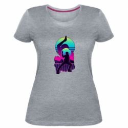 Жіноча преміум футболка Might Guy - PrintSalon