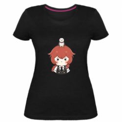 Жіноча преміум футболка Милий Ділюк - PrintSalon