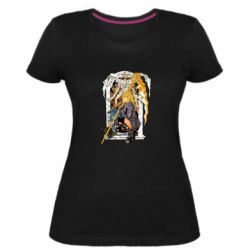 Женская премиум футболка Миса - PrintSalon