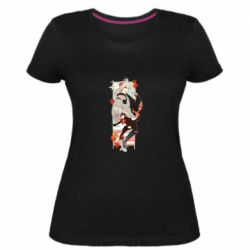 Женская премиум футболка Modern Kazuha - PrintSalon