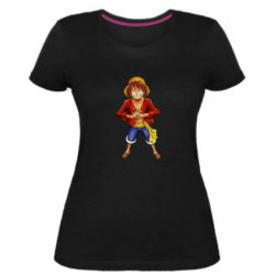 Жіноча преміум футболка Monkey D. Luffy - PrintSalon