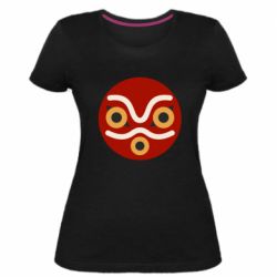 Женская премиум футболка Mononoke mask - PrintSalon