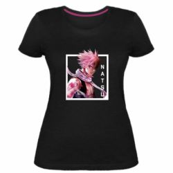 Женская премиум футболка Нацу - PrintSalon