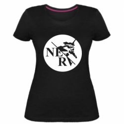Жіноча преміум футболка Nerv - PrintSalon