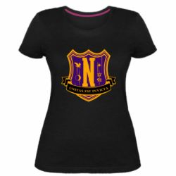 Жіноча преміум футболка Nevermore Academy Logo - PrintSalon