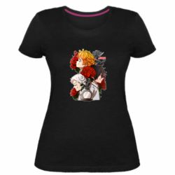 Женская премиум футболка Обещанный Неверленд арт - PrintSalon