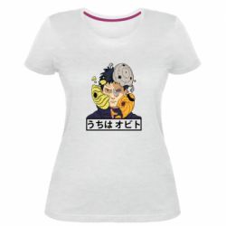 Жіноча преміум футболка Obito - PrintSalon