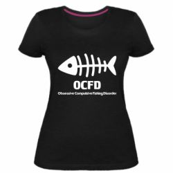 Женская премиум футболка OCFD - PrintSalon