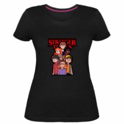 Женская премиум футболка ОСД Друзья вместе - PrintSalon