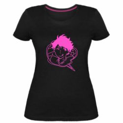 Женская премиум футболка Ойкава Тоору - PrintSalon