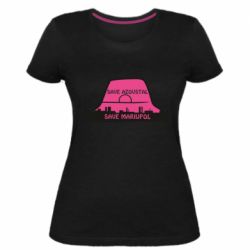 Жіноча преміум футболка Панама Калуша - PrintSalon